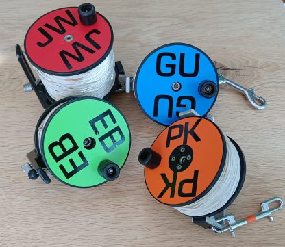 Reel wrap met initialen